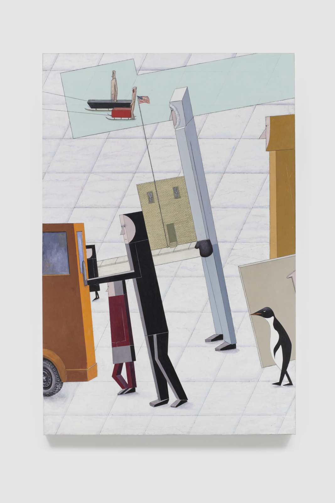 MERNET LARSEN, Departure (after El Lissitzky), 2019