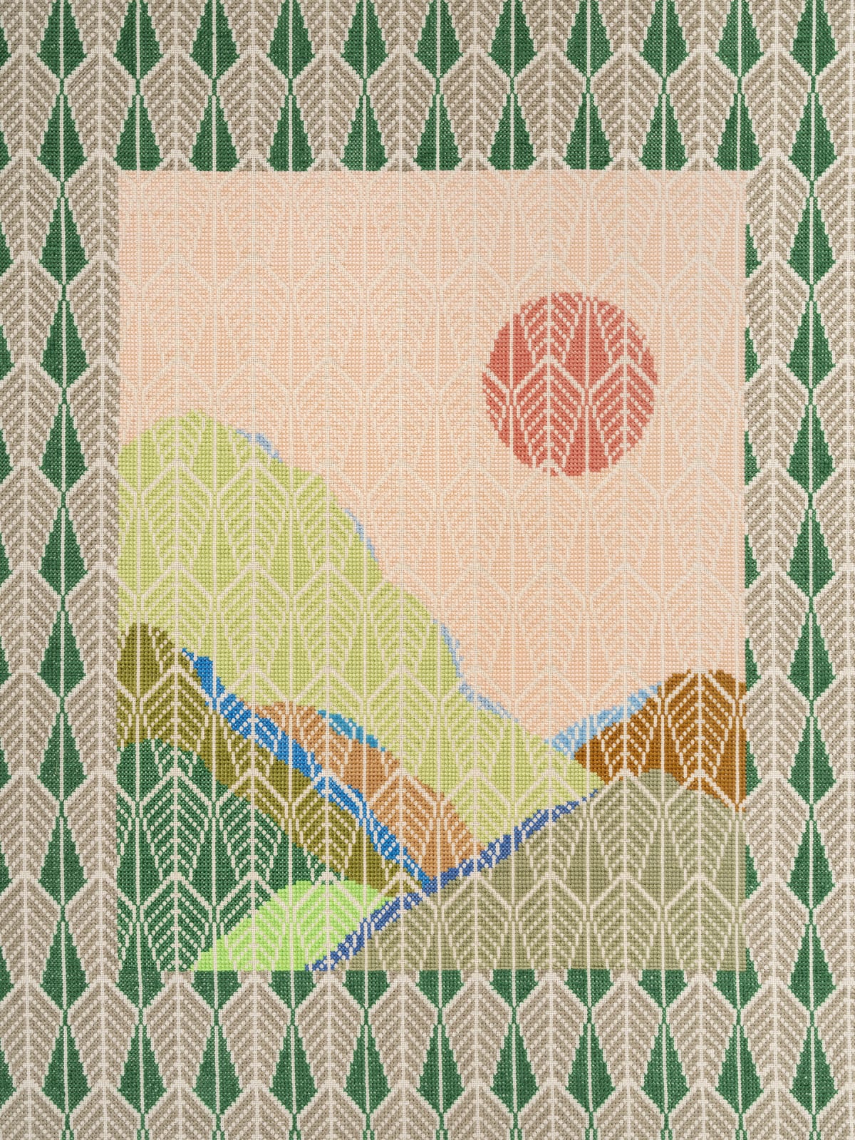JORDAN NASSAR, A Stream Is Singing Under The Youthful Grass, 2020