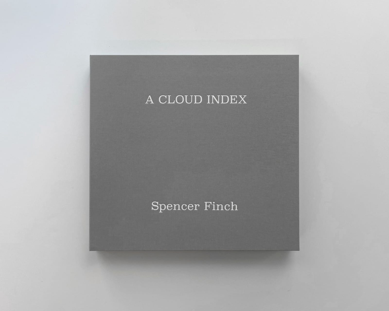 SPENCER FINCH, A Cloud Index, 2022