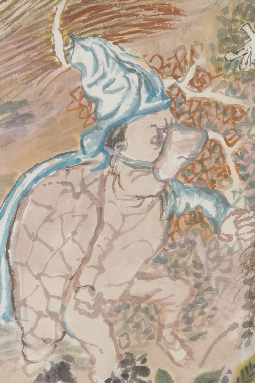 YUN-FEI JI, The three hooded men, 2021