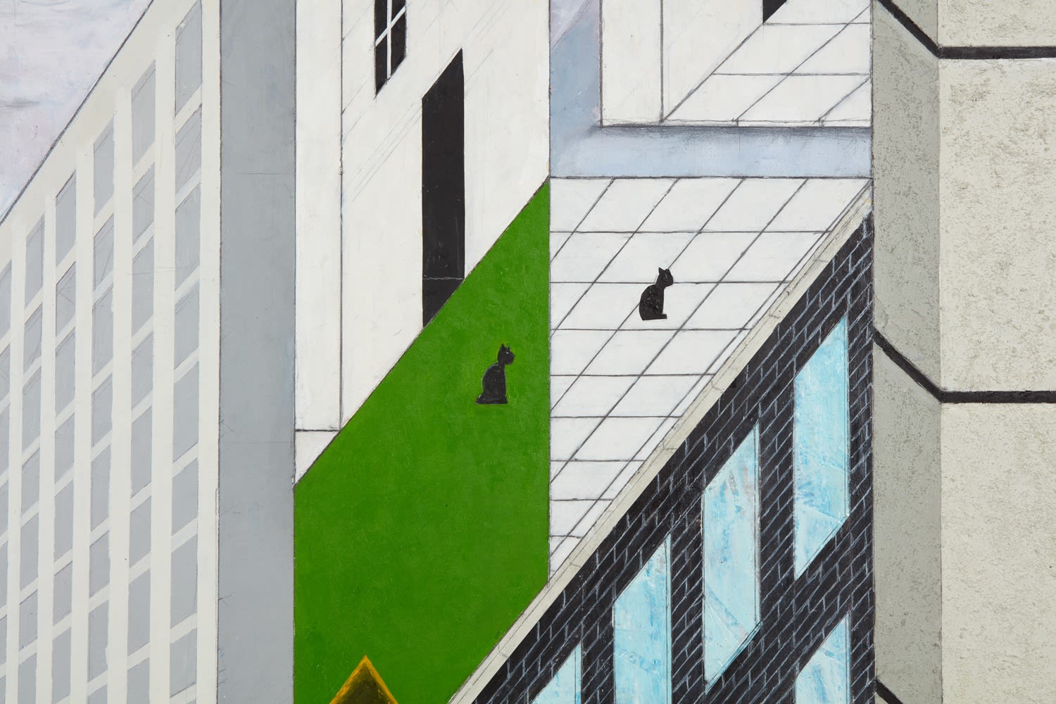 MERNET LARSEN, The Blue Umbrella, 2022