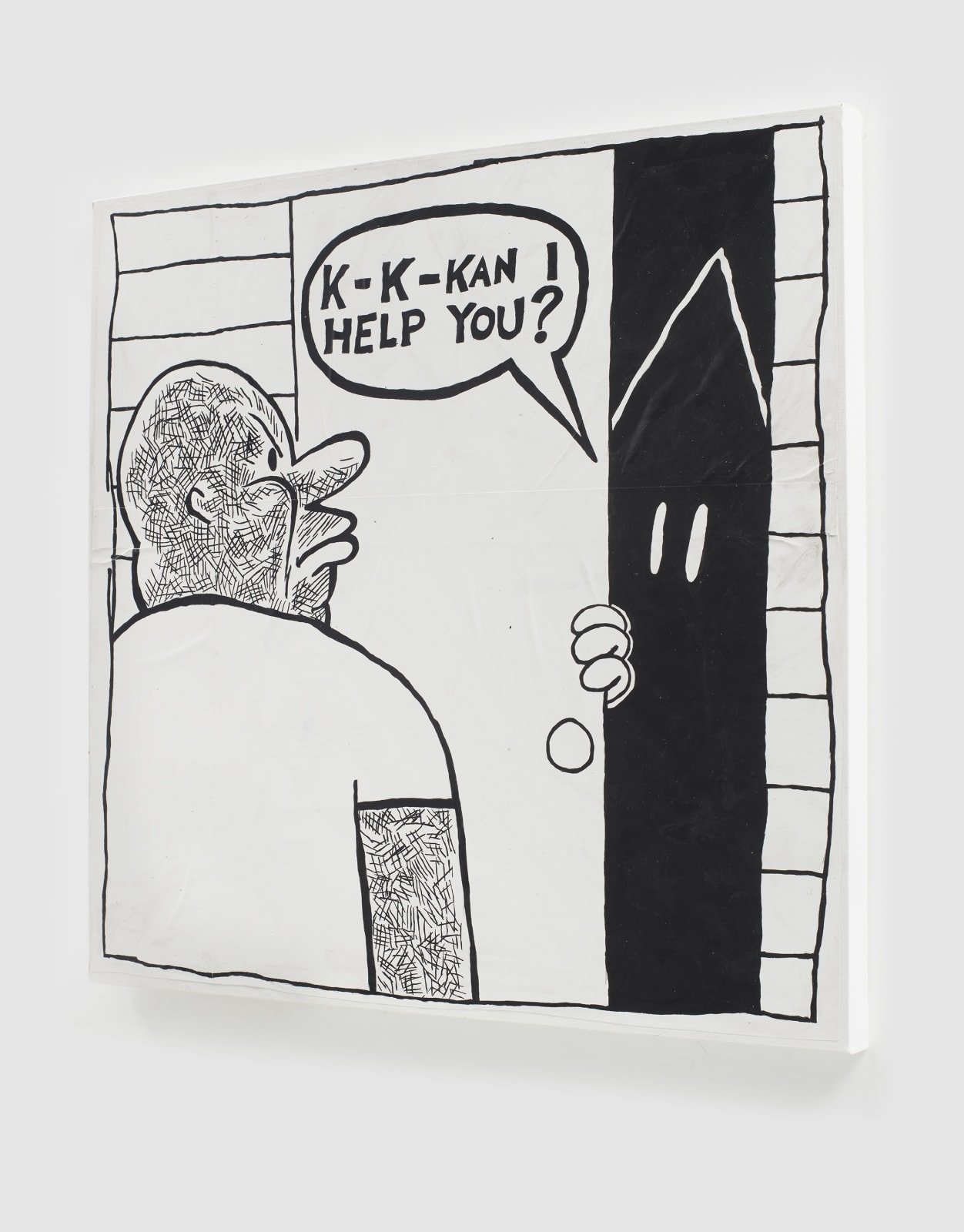 TRENTON DOYLE HANCOCK, Step and Screw: West End Scrap #7, 2021