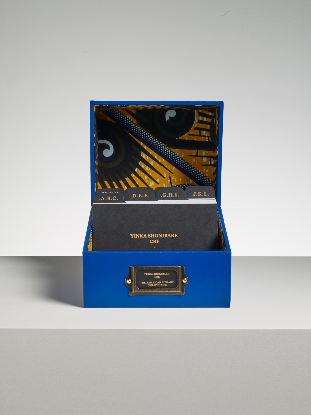 YINKA SHONIBARE, The American Library Collection (Public Health), 2021