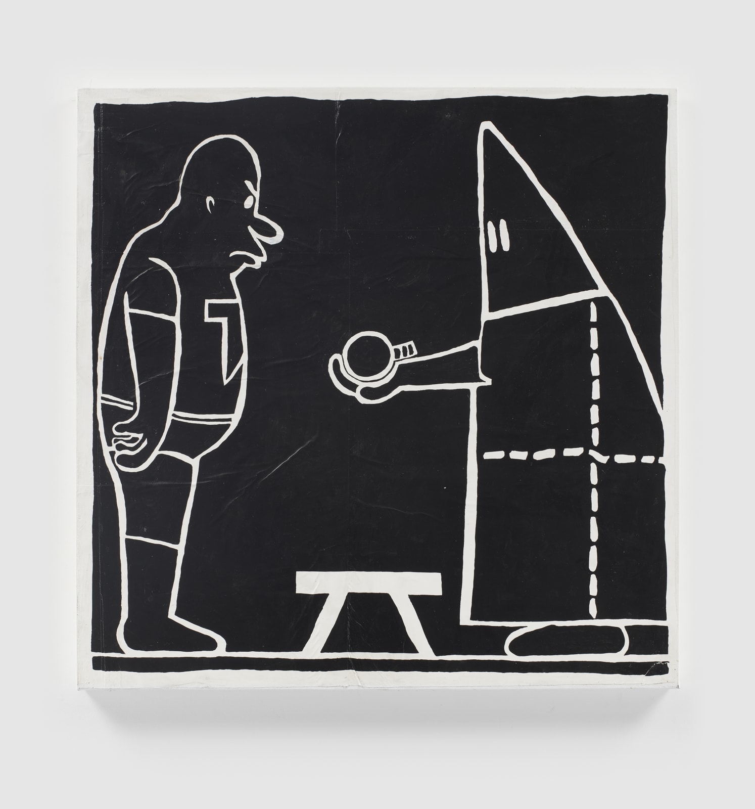 TRENTON DOYLE HANCOCK, Step and Screw: West End Scrap #1, 2020