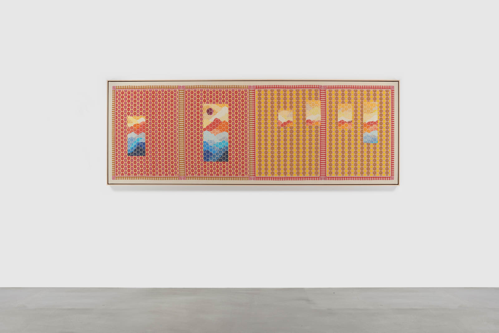 JORDAN NASSAR, Saw Tornadoes Covered With Flames, 2023