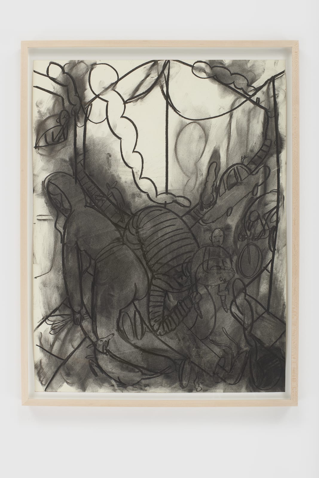 GRACE WEAVER, study for 'Intersection', 2020