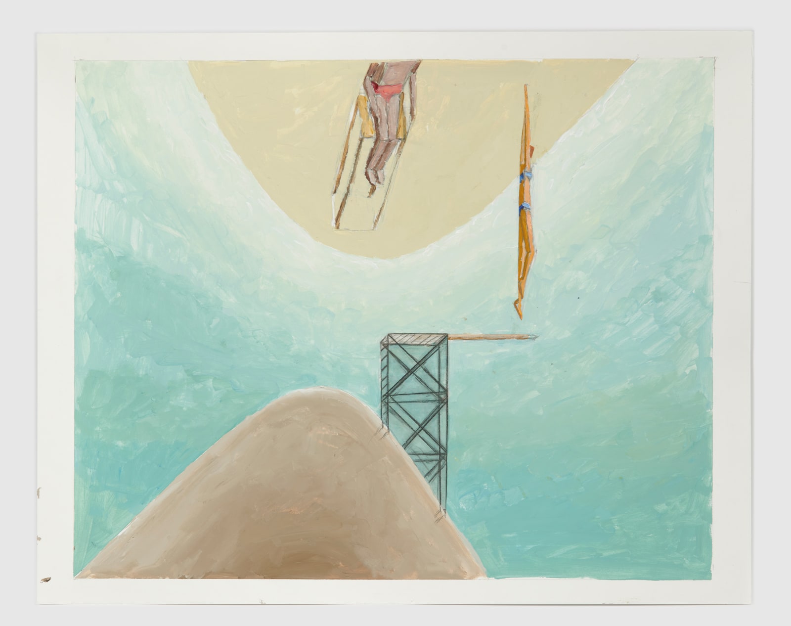 MERNET LARSEN, Diver (after El Lissitzky), 2019