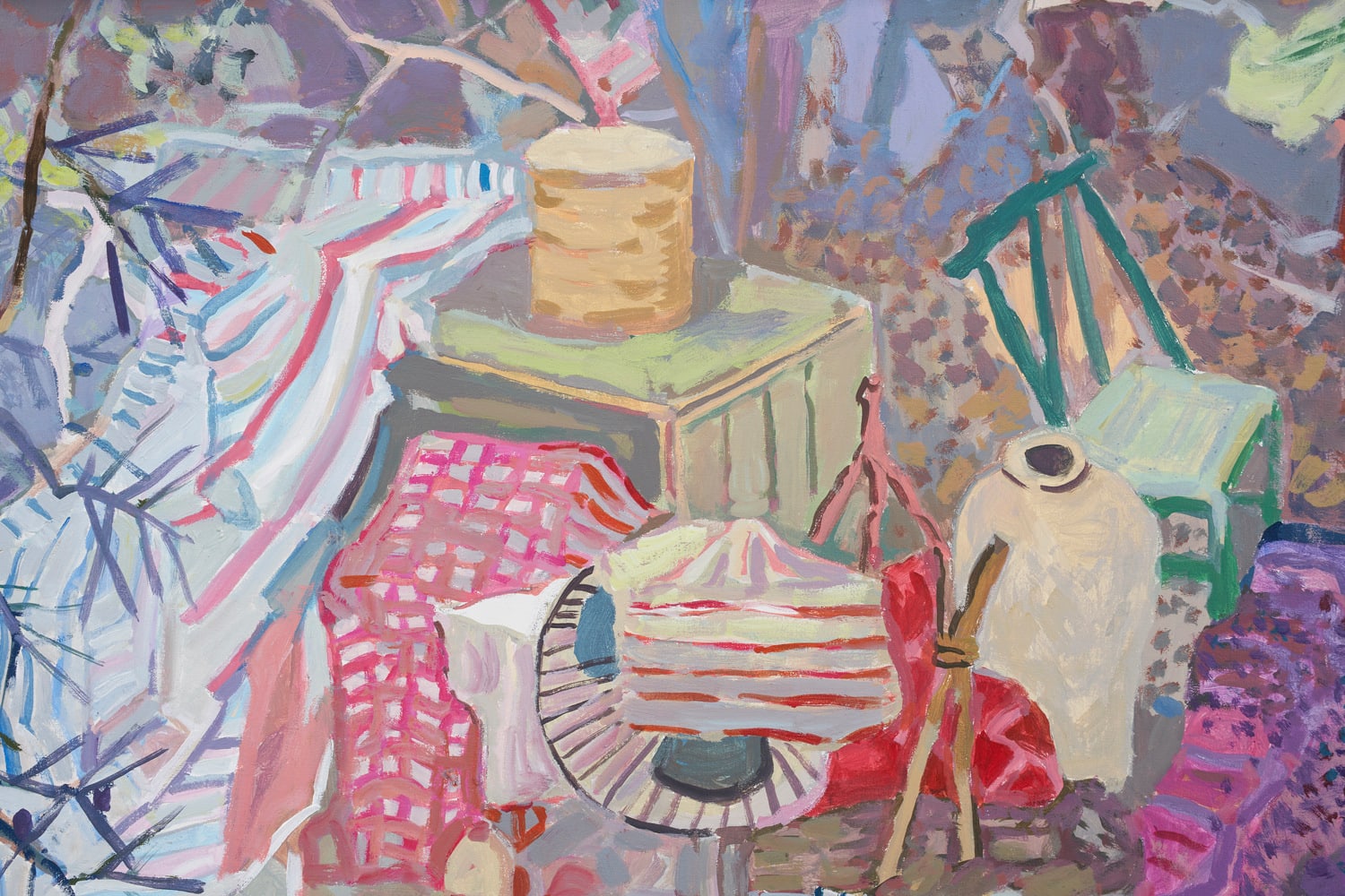 YUN-FEI JI, The Fan with Cloth on It, 2022