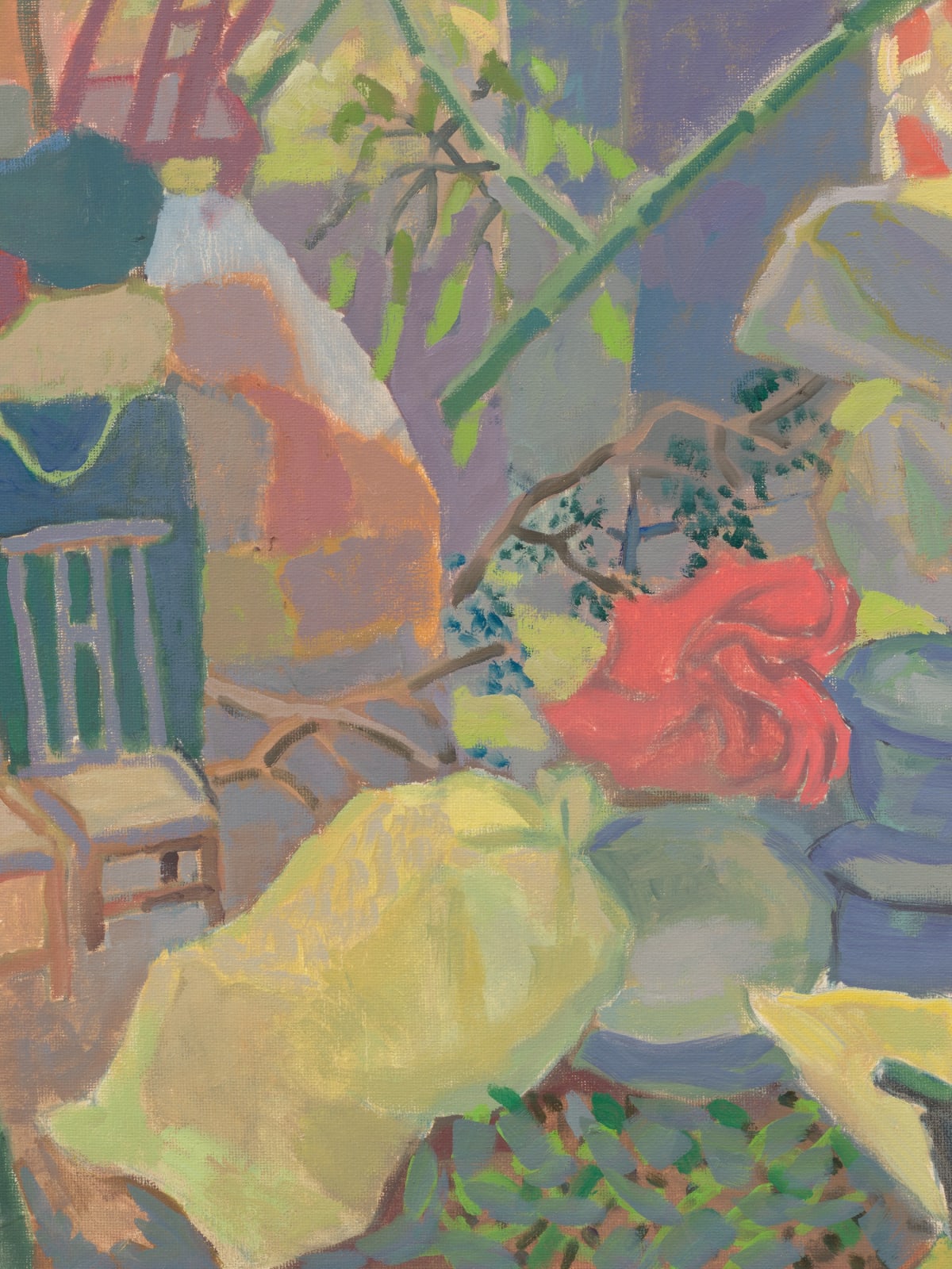 YUN-FEI JI, A Woman with Her Belongings, 2023