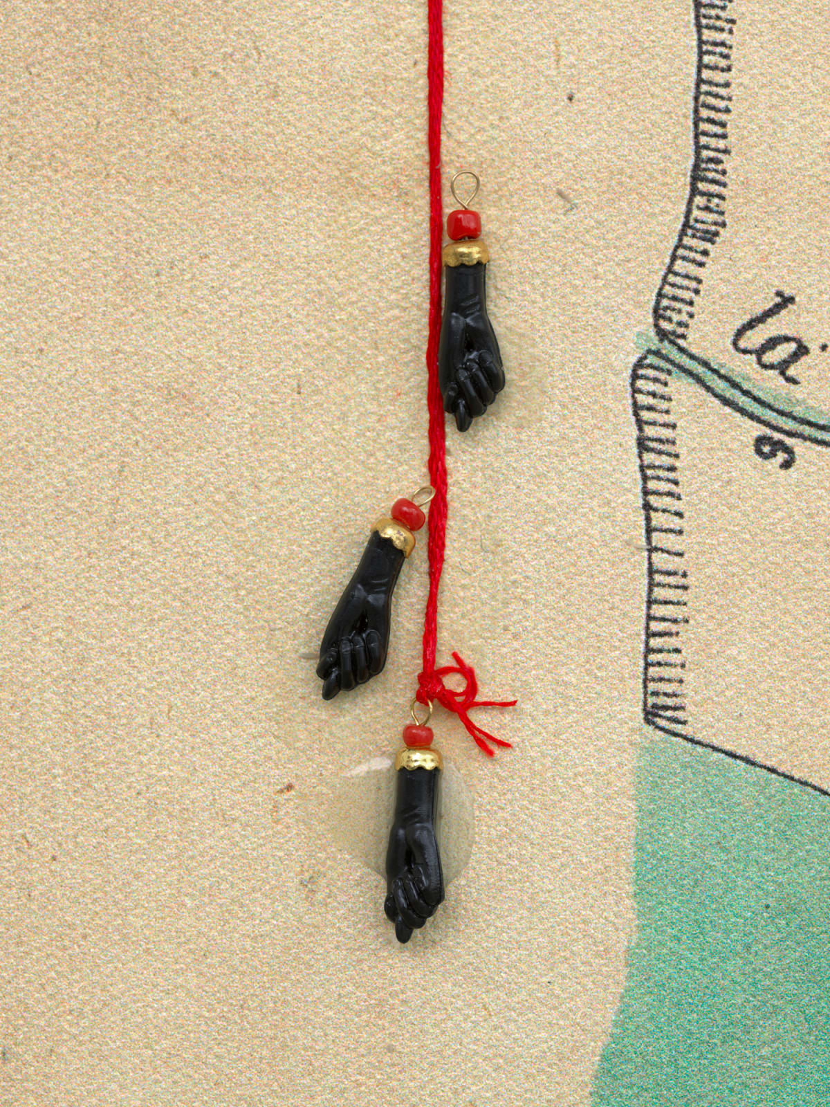 FIRELEI BÁEZ, Untitled (Flow of merchandise in France on railways and waterways in the year 1856), 2020