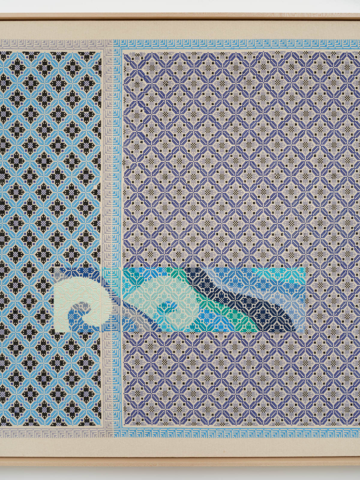 JORDAN NASSAR, How blue is the sea !, 2020