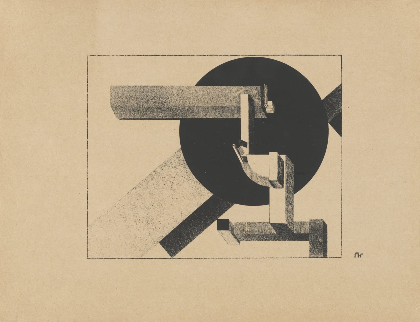 MERNET LARSEN, Study for