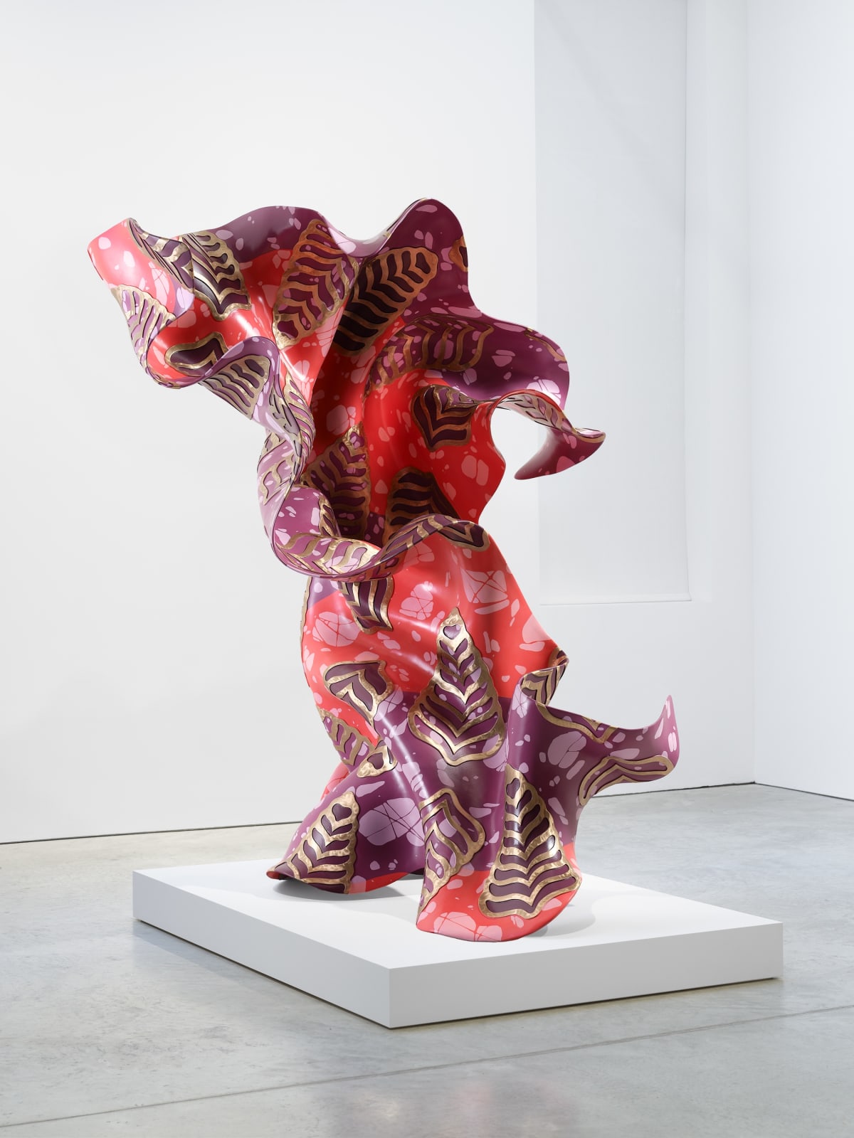 YINKA SHONIBARE, Wind Sculpture in Bronze II, 2023