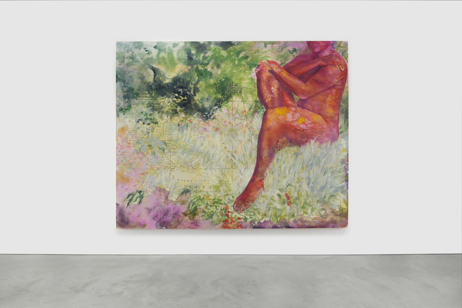 FIRELEI BÁEZ, Laure (New Generall Chart for the West Indies of E. Wright's Projection), 2021