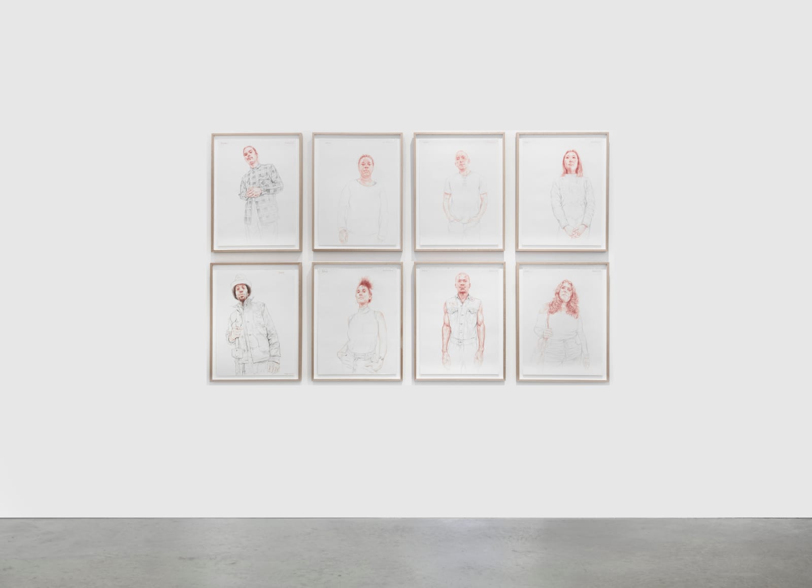 VINCENT VALDEZ, Untitled (series), 2020 - 2021