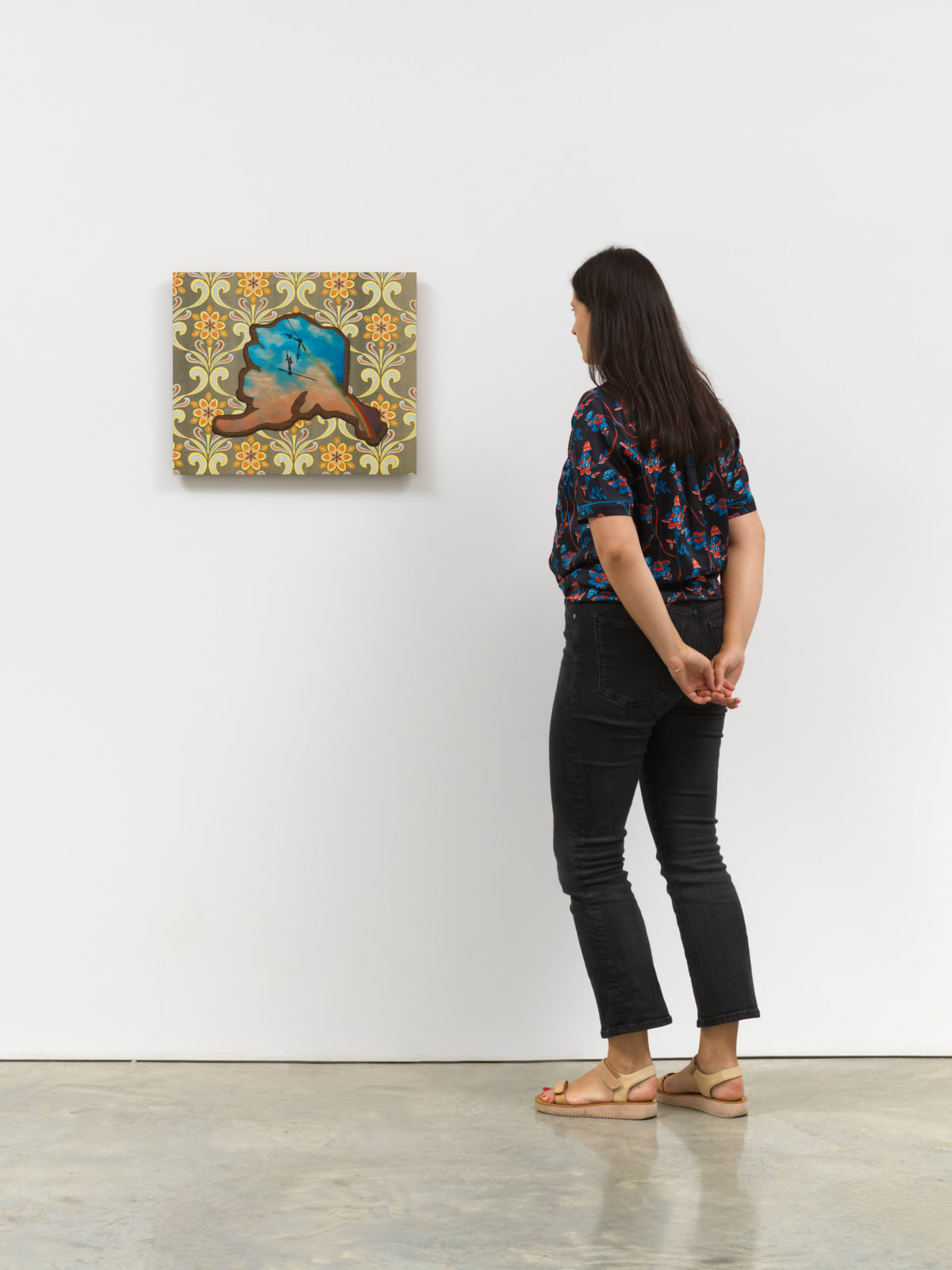 ALISON ELIZABETH TAYLOR, Alaska Clock, 2021