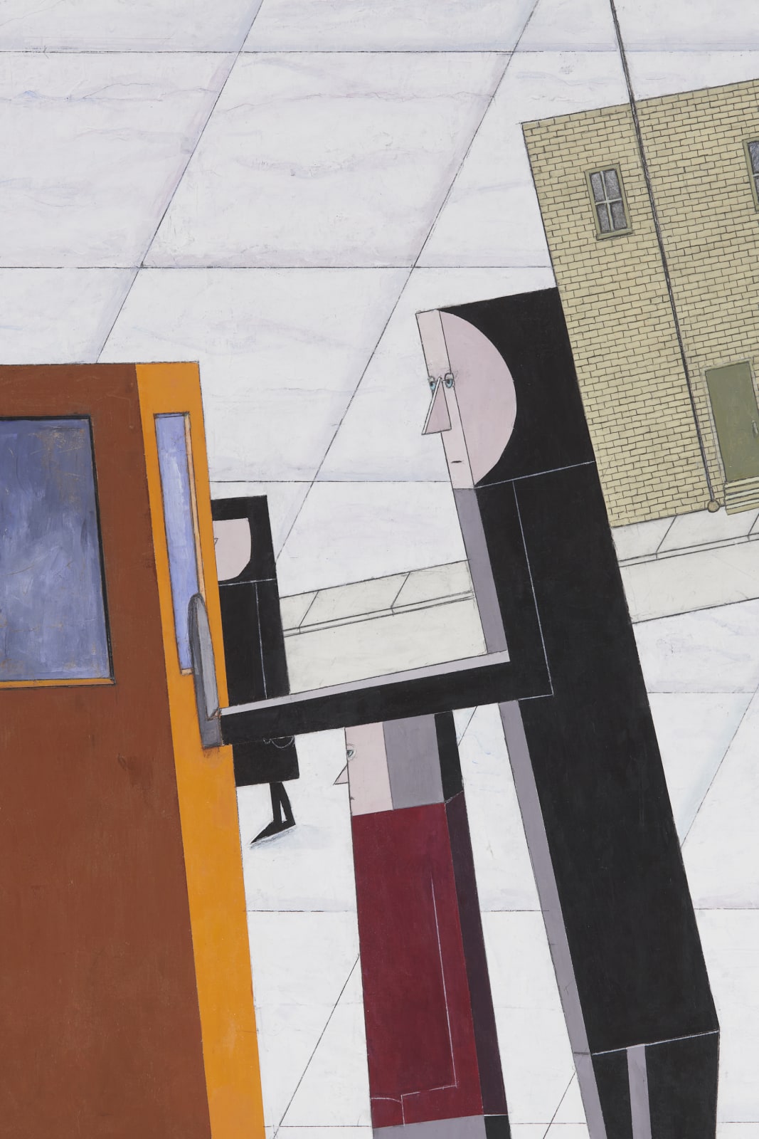 MERNET LARSEN, Departure (after El Lissitzky), 2019