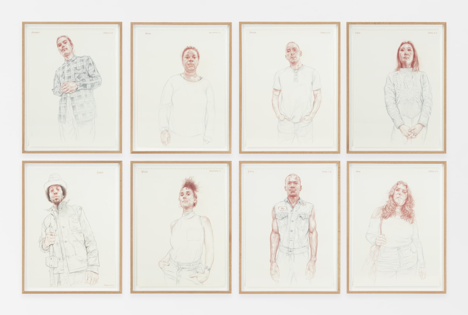 VINCENT VALDEZ, Untitled (series), 2020 - 2021
