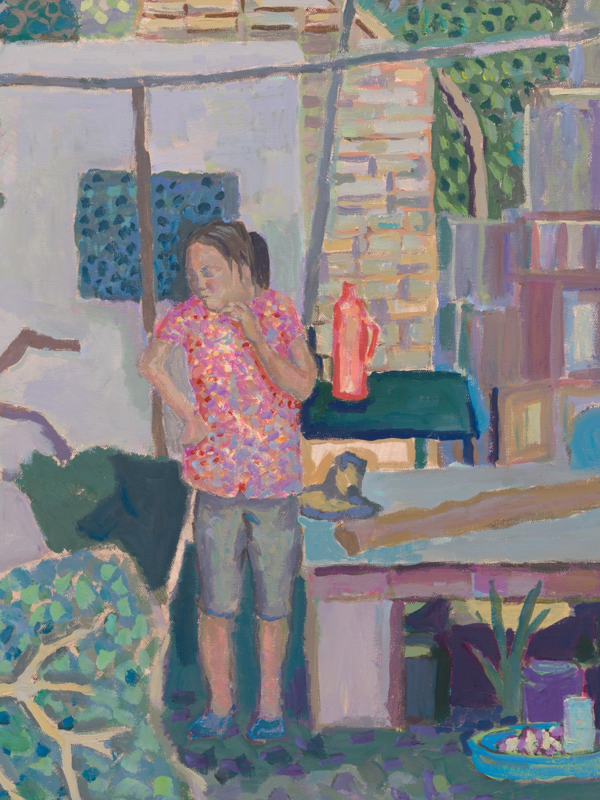 YUN-FEI JI, The Woman in the Pink Shirt, 2022