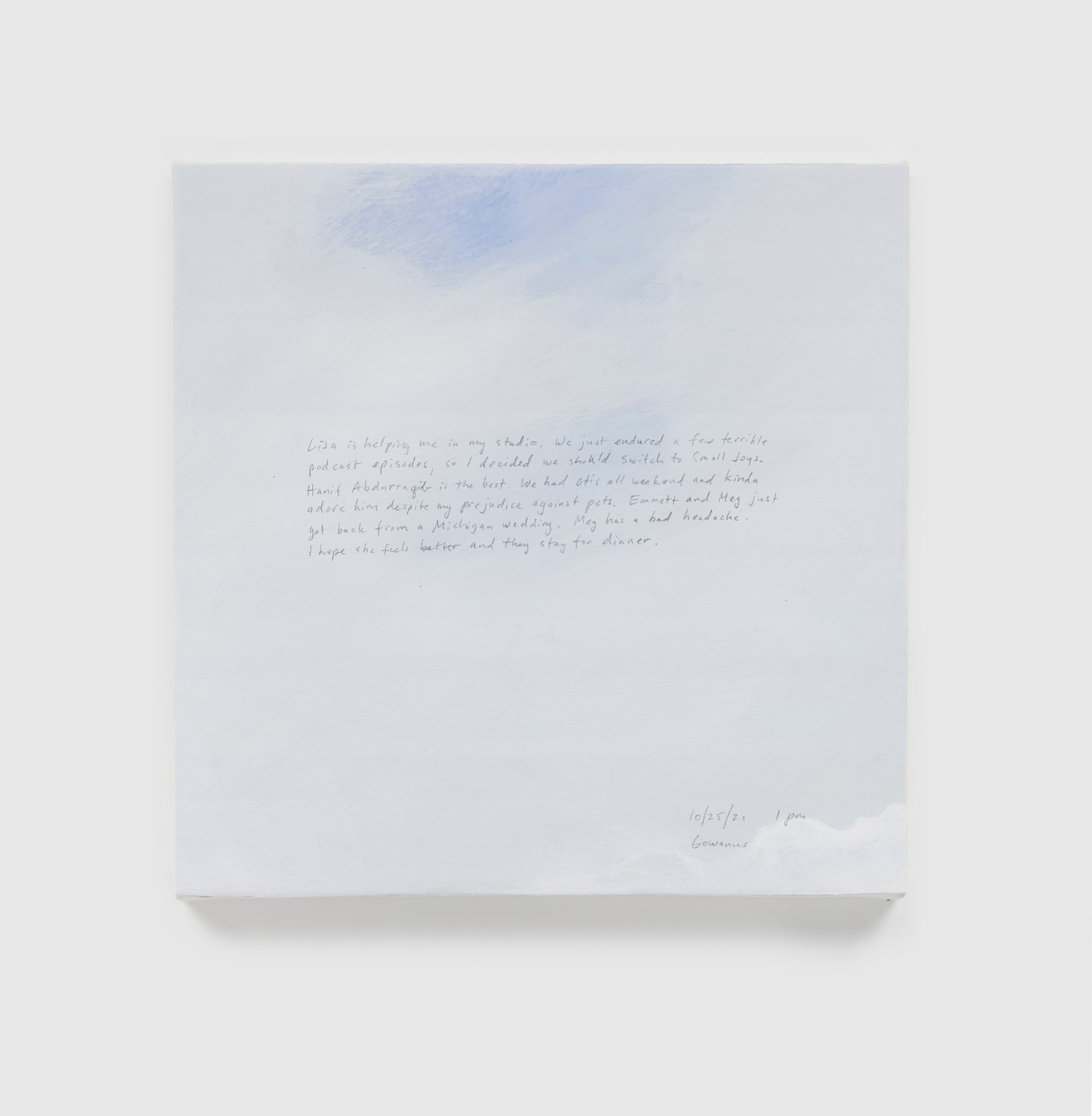 BYRON KIM, Sunday Painting (10/25/21), 2021