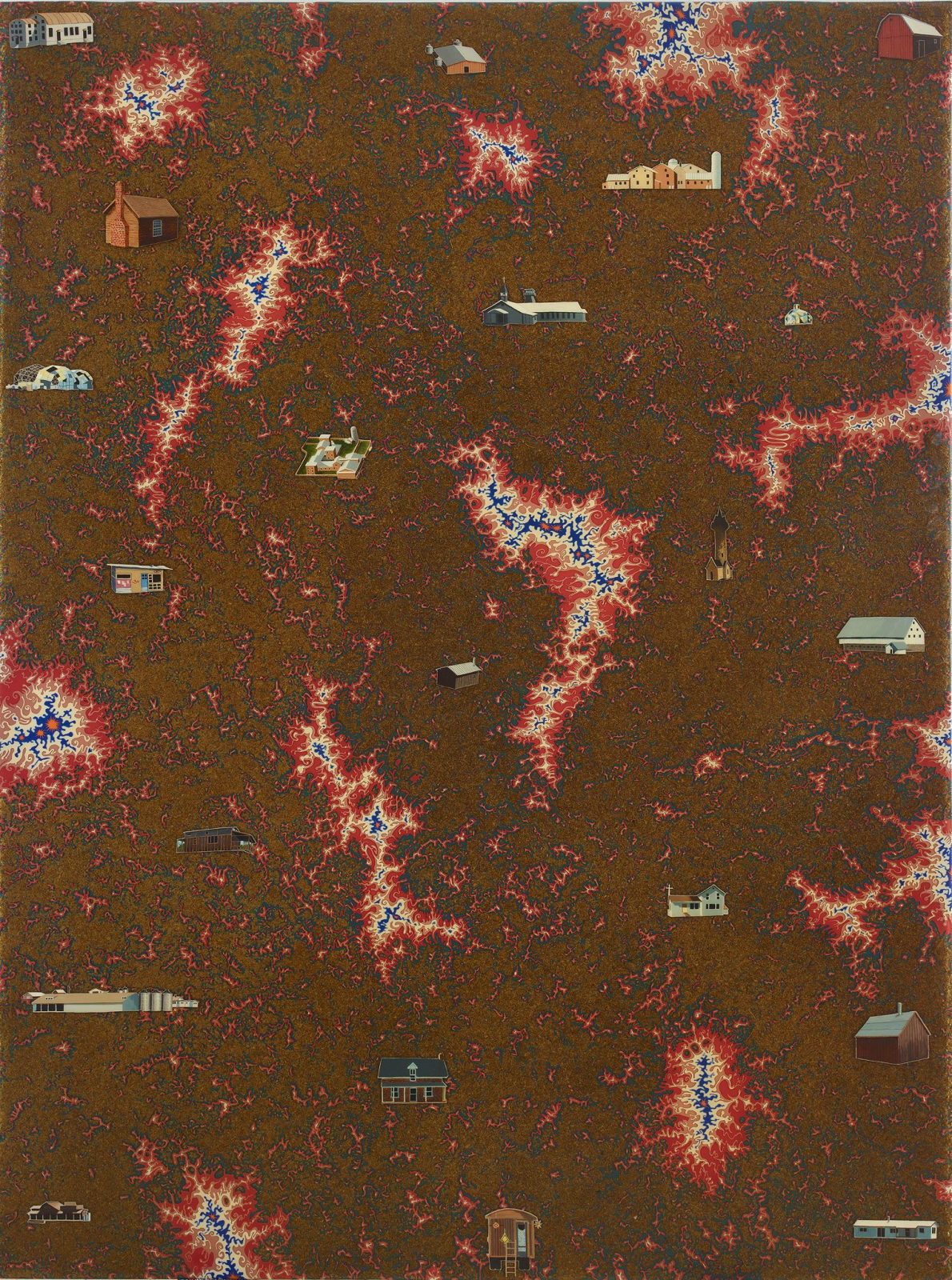 FRED TOMASELLI, Shack, Commune, Compound, 1998