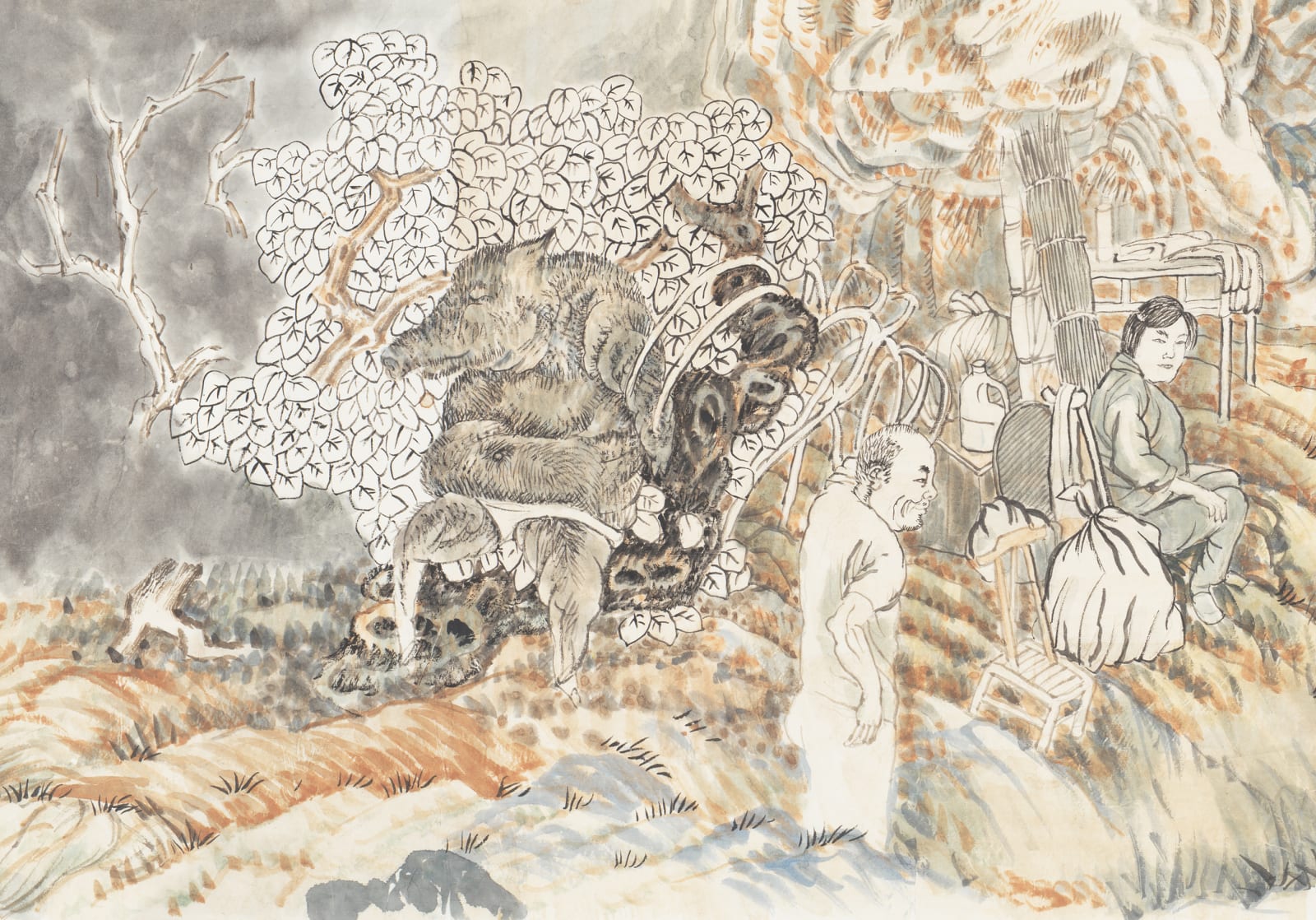 YUN-FEI JI, The Village and its Ghosts, 2014