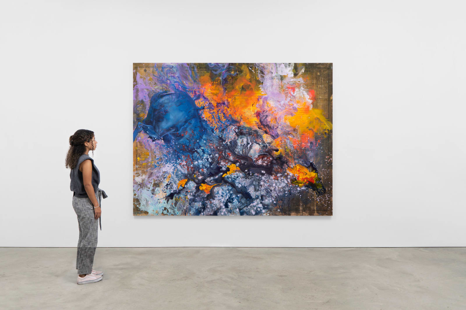 FIRELEI BÁEZ, Untitled (Les tables de geographie reduites en un jeu de cartes), 2022
