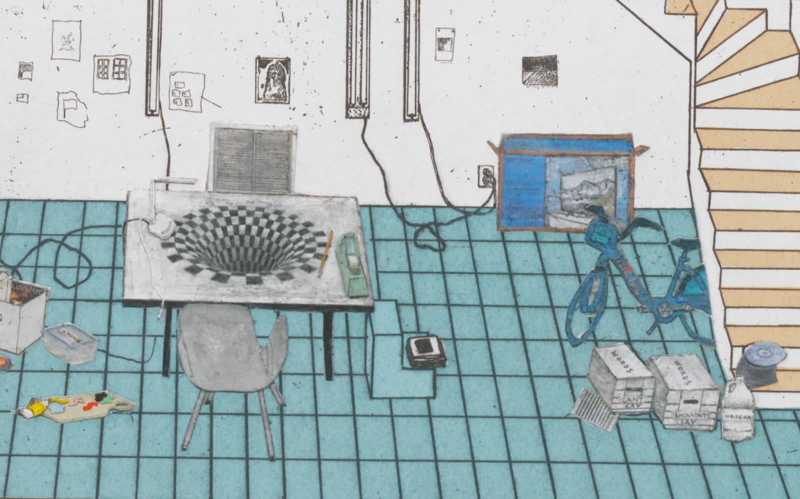 SIMON EVANS AND SARAH LANNAN, This American Dollhouse, 2023