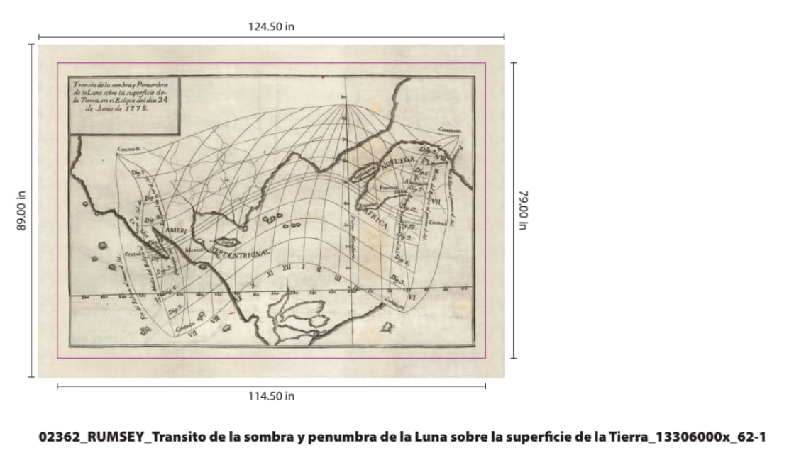FIRELEI BÁEZ, Untitled (Transito de la sombra y penumbra de la Luna sobre la superficie de la Tierra), 2021