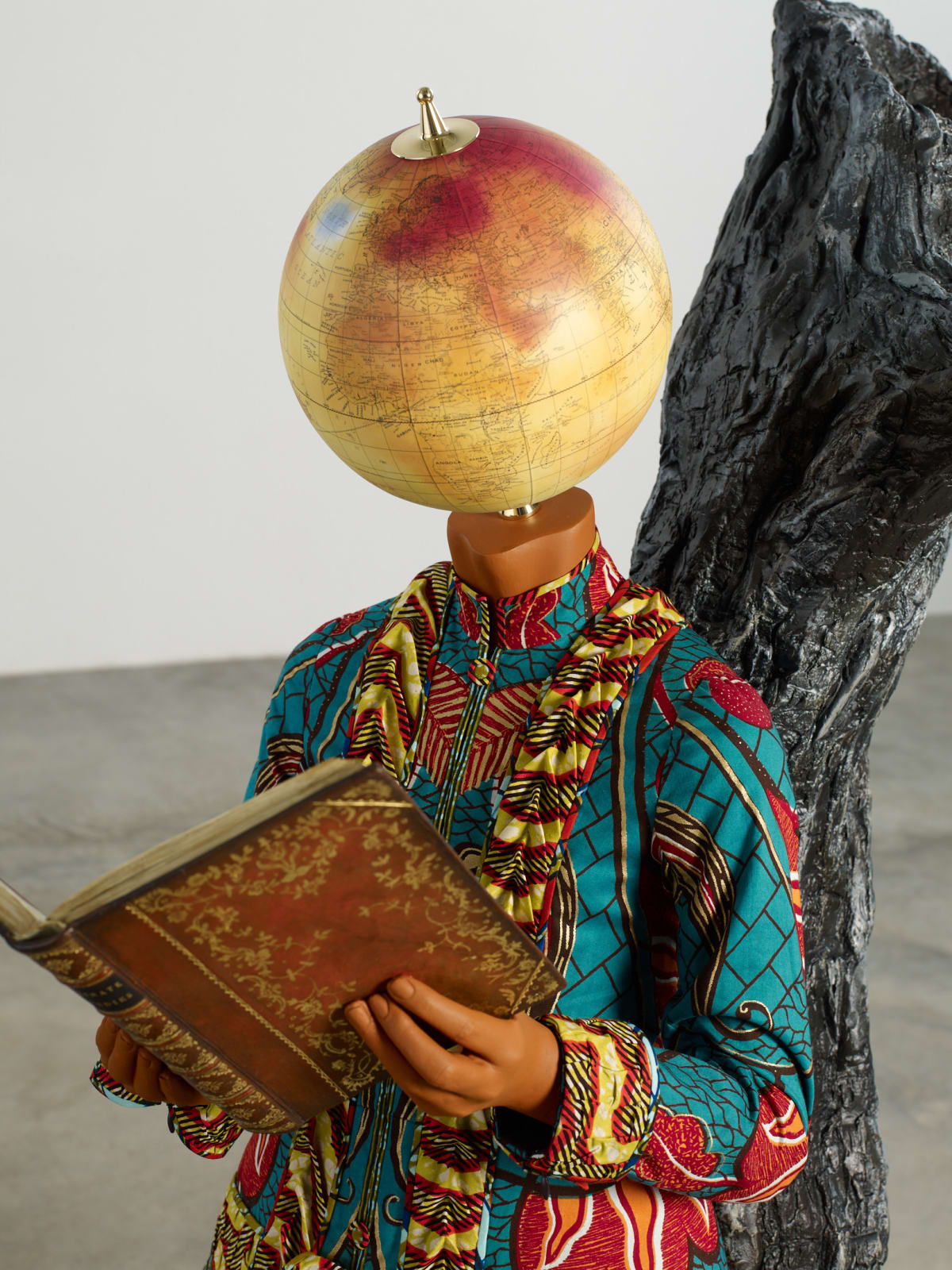 YINKA SHONIBARE, Fire Kid (Girl), 2020