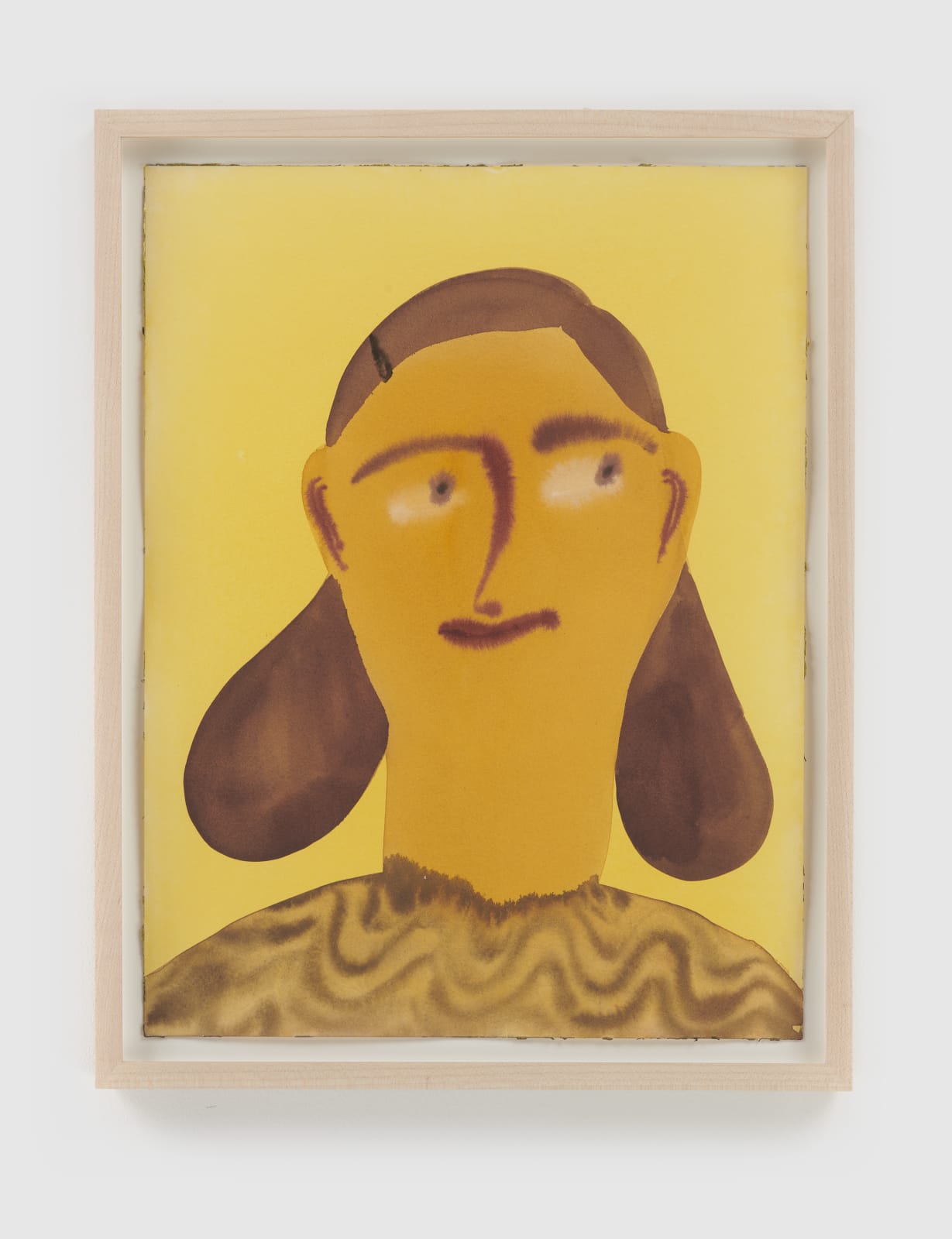 GRACE WEAVER, Untitled (Portrait of a Girl), 2021