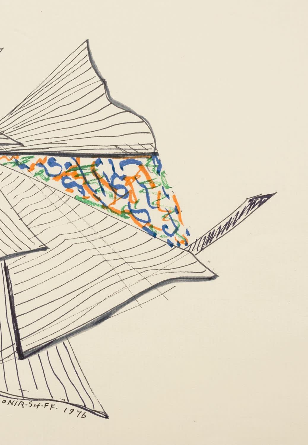 MONIR SHAHROUDY FARMANFARMAIAN, Nomadic Tent (Chador 3), 1976