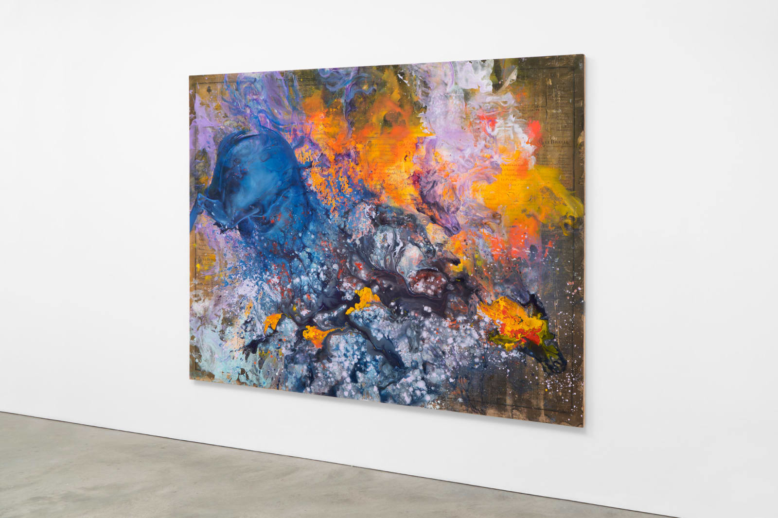 FIRELEI BÁEZ, Untitled (Les tables de geographie reduites en un jeu de cartes), 2022