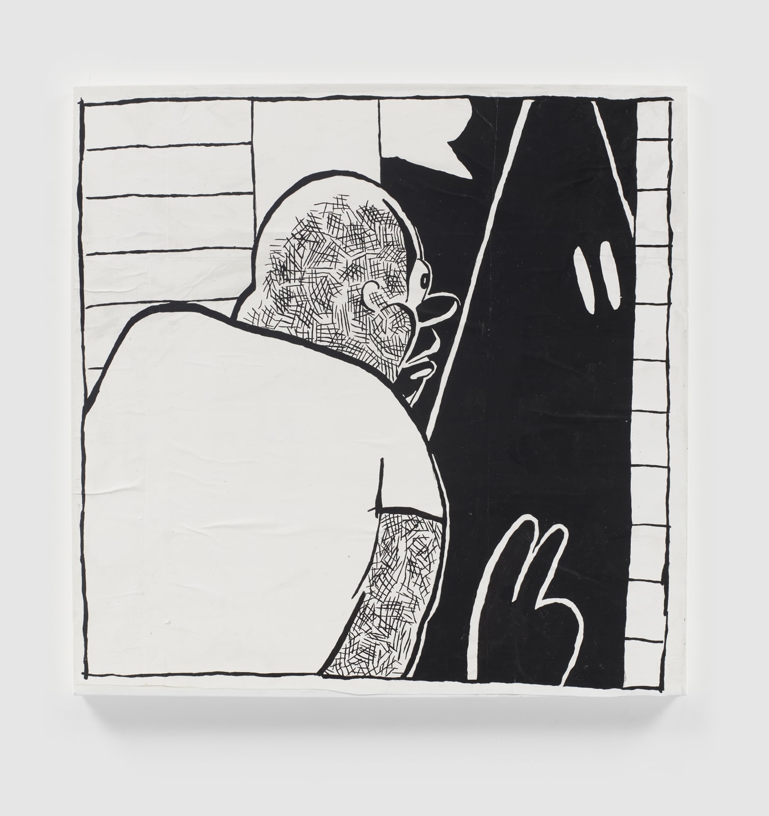 TRENTON DOYLE HANCOCK, Step and Screw: West End Scrap #3, 2021