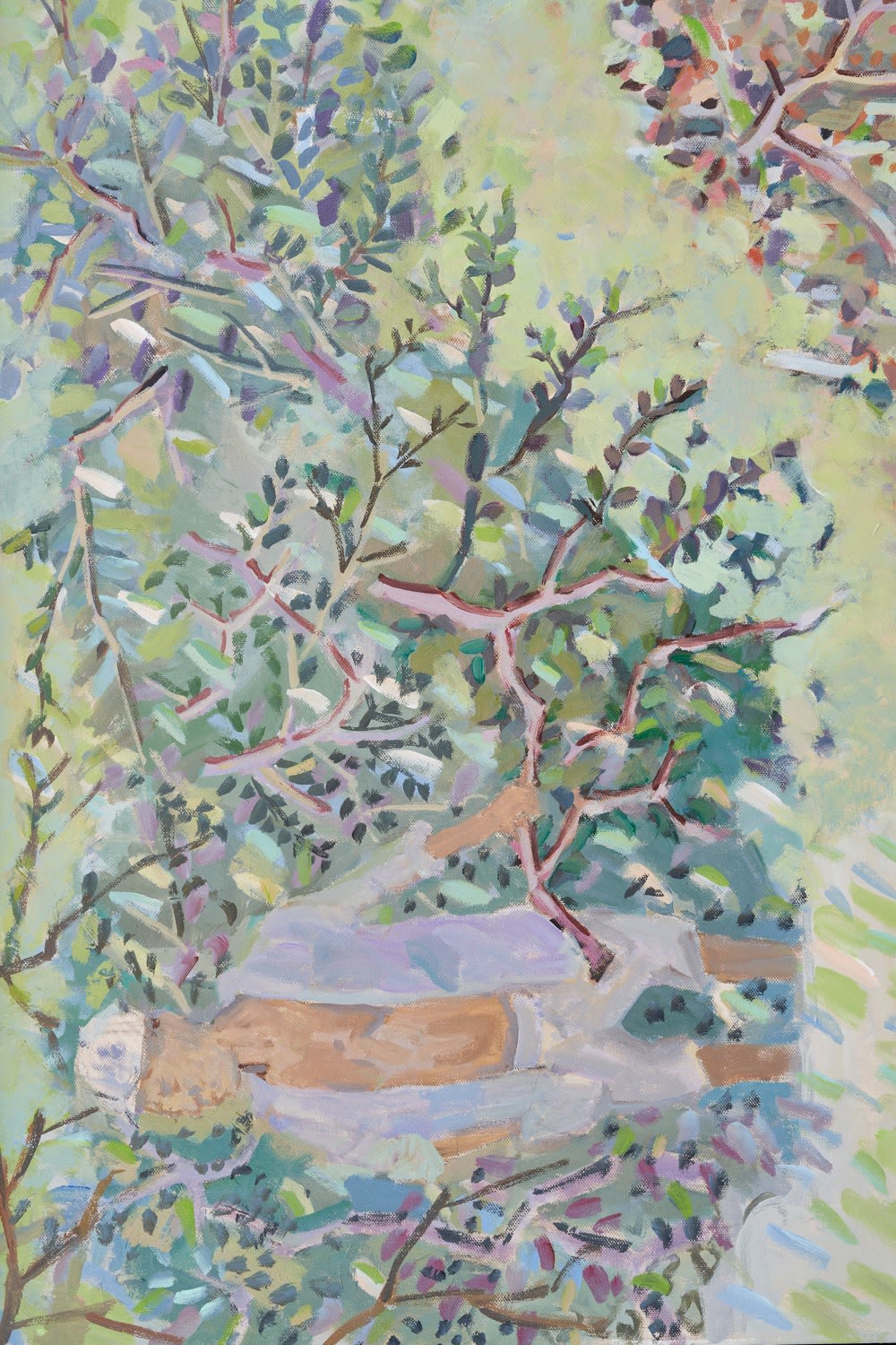 YUN-FEI JI, Man with Cut Down Trees, 2022