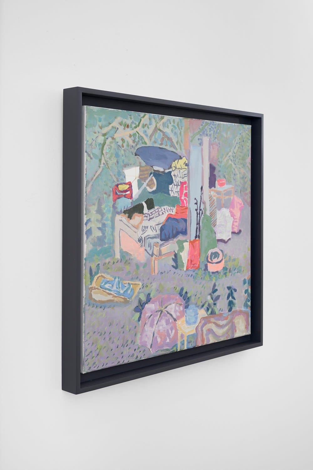 YUN-FEI JI, Satellite Dish on a Bed, 2022