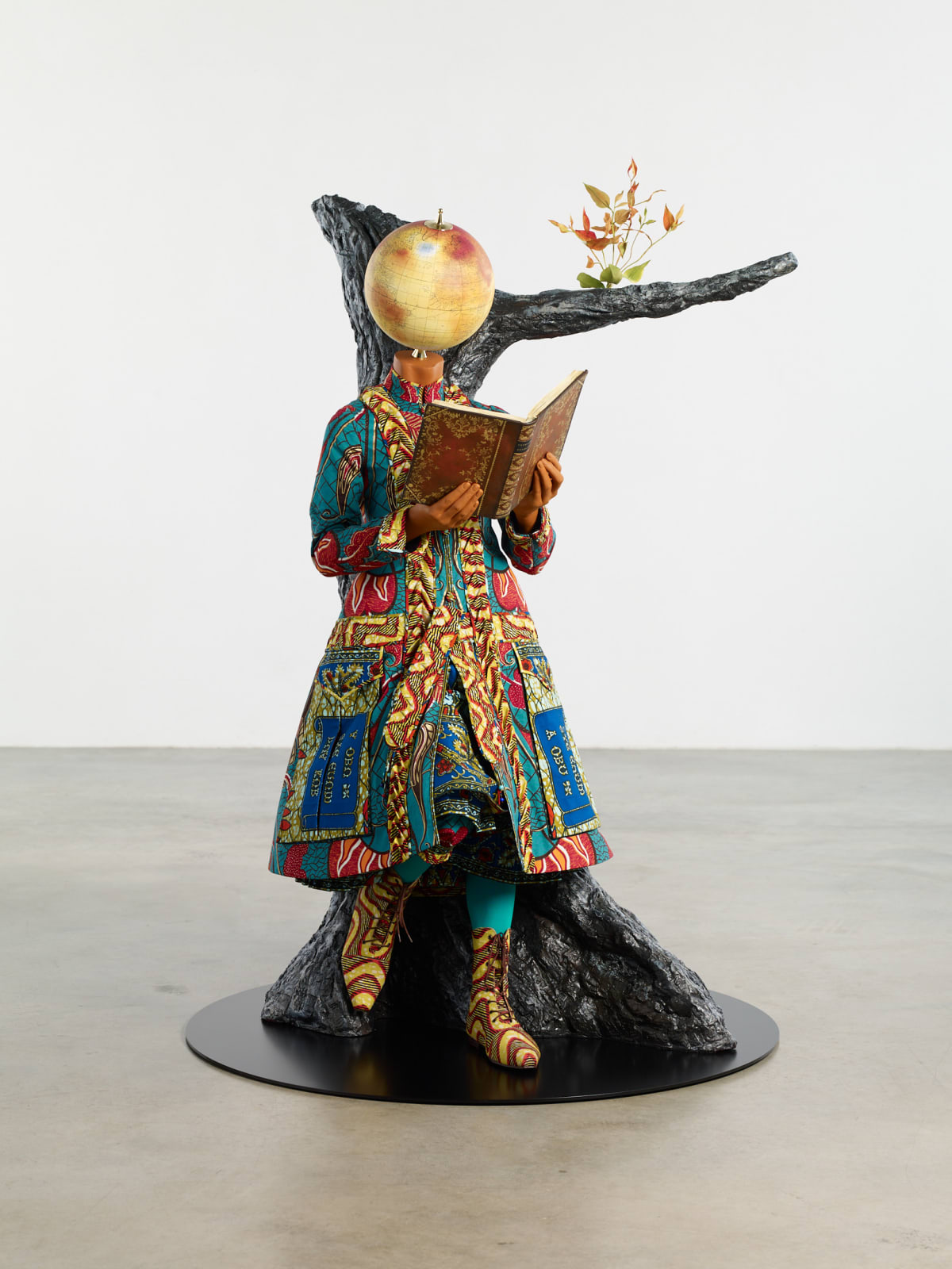 YINKA SHONIBARE, Fire Kid (Girl), 2020