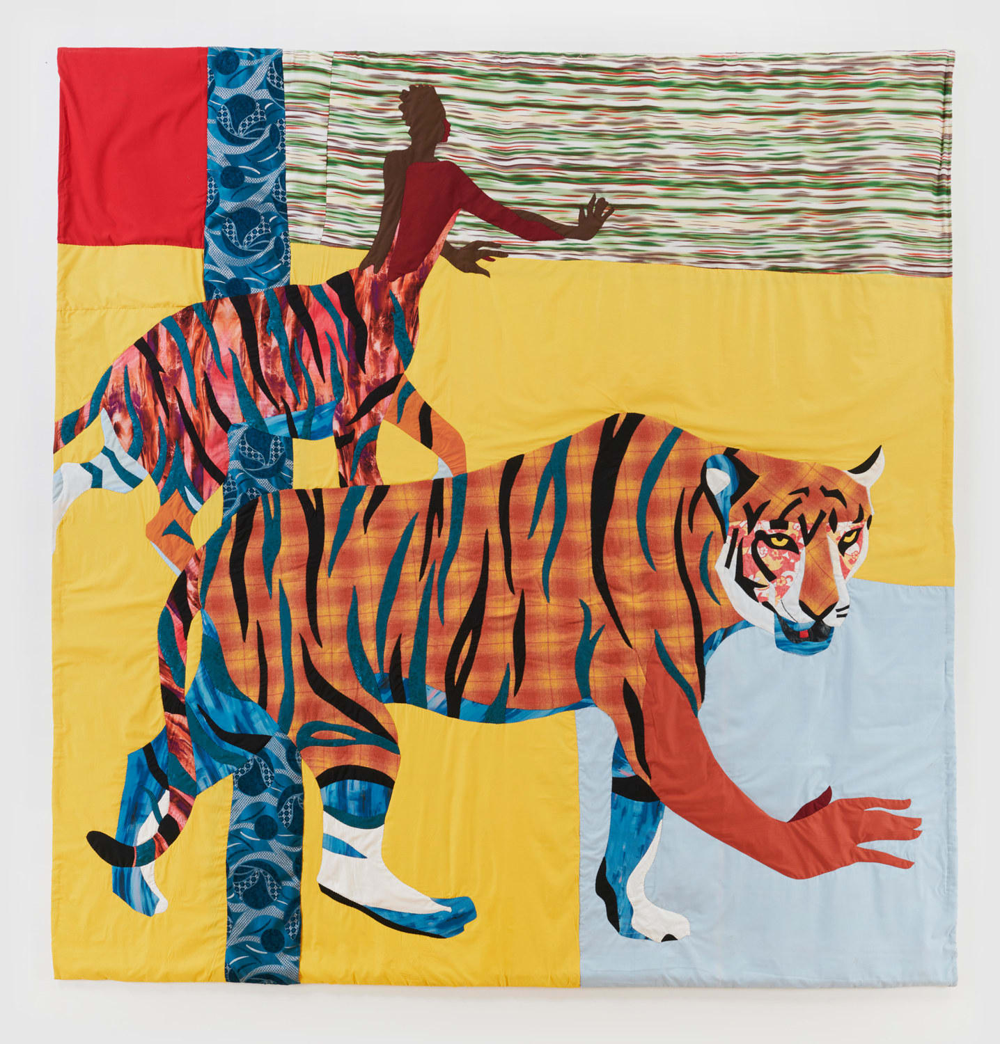 CHRISTOPHER MYERS, Men turning into Tigers, 2022