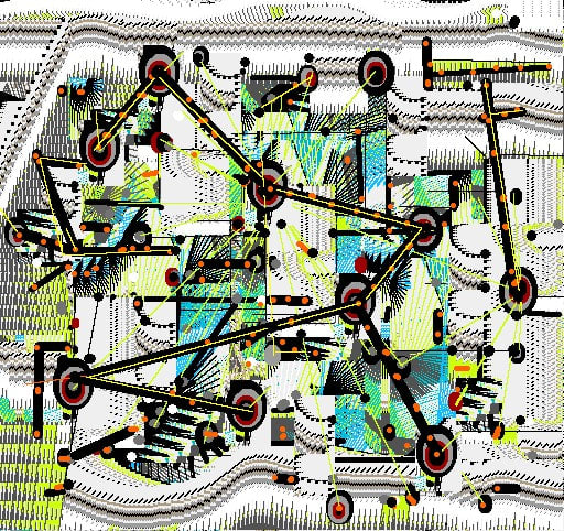 LEE MULLICAN, LMT-11-4.TGA, "Spare Game”, 1987