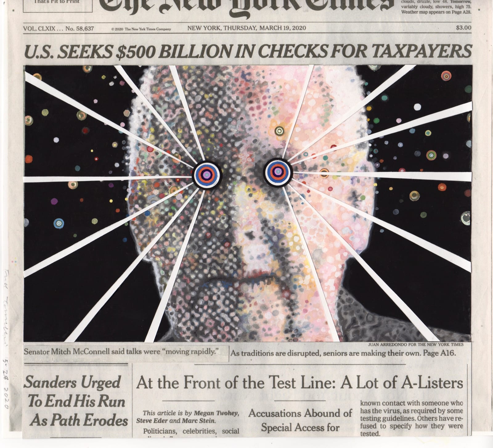 FRED TOMASELLI, March 19, 2020, 2020