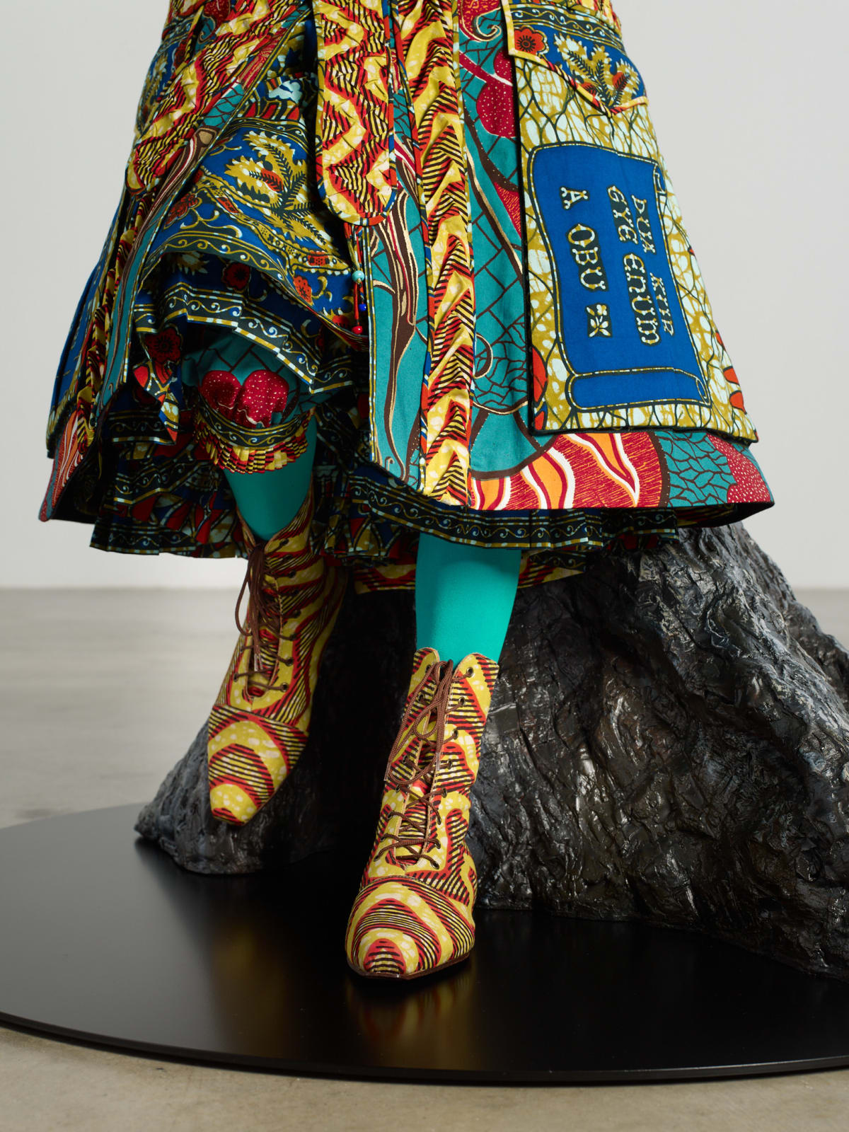 YINKA SHONIBARE, Fire Kid (Girl), 2020
