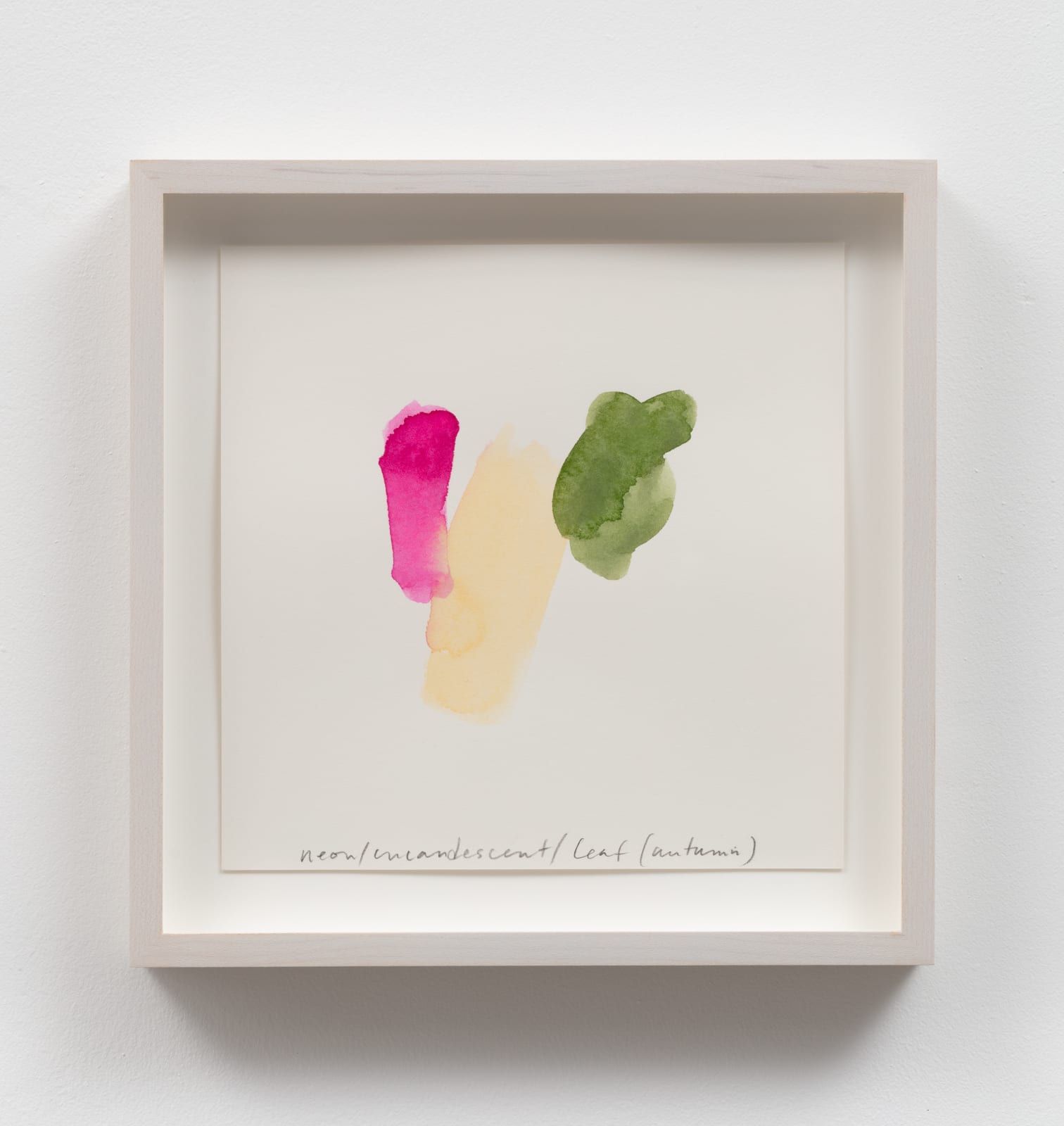 SPENCER FINCH, Color Notes (Autumn) 2019, II, 2020