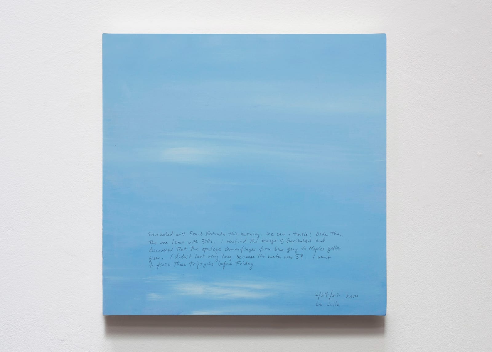 BYRON KIM, Sunday Painting (2/27/2022), 2022