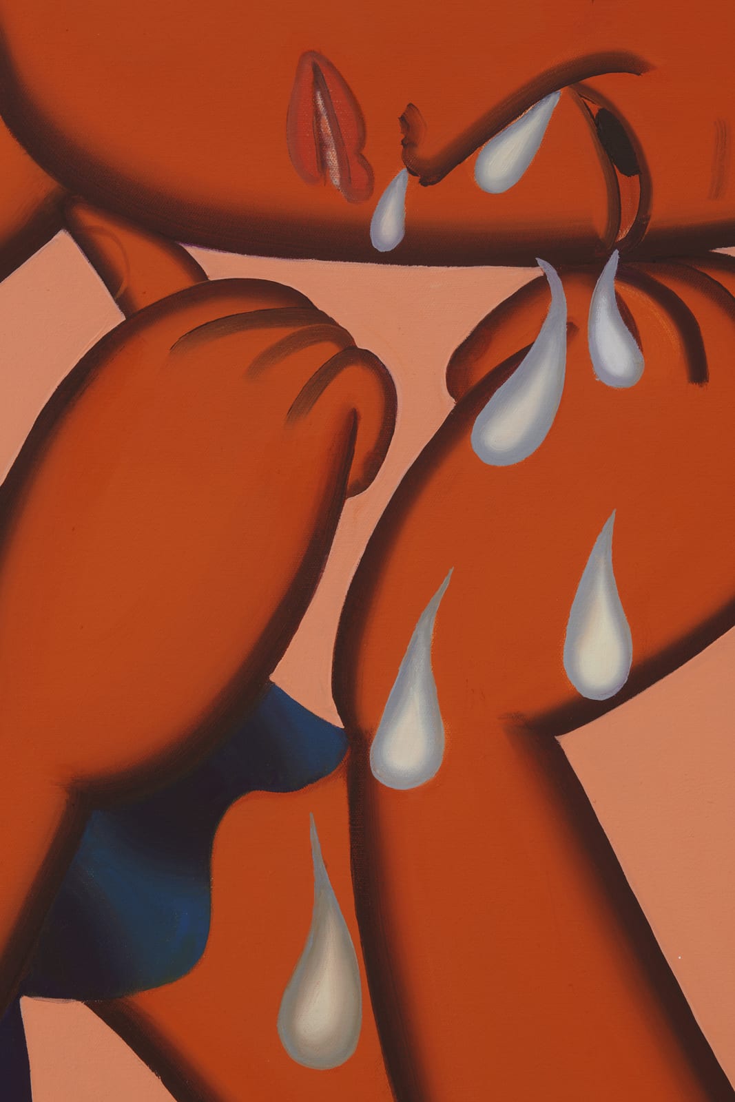 GRACE WEAVER, Crying (II, Downwards), 2020