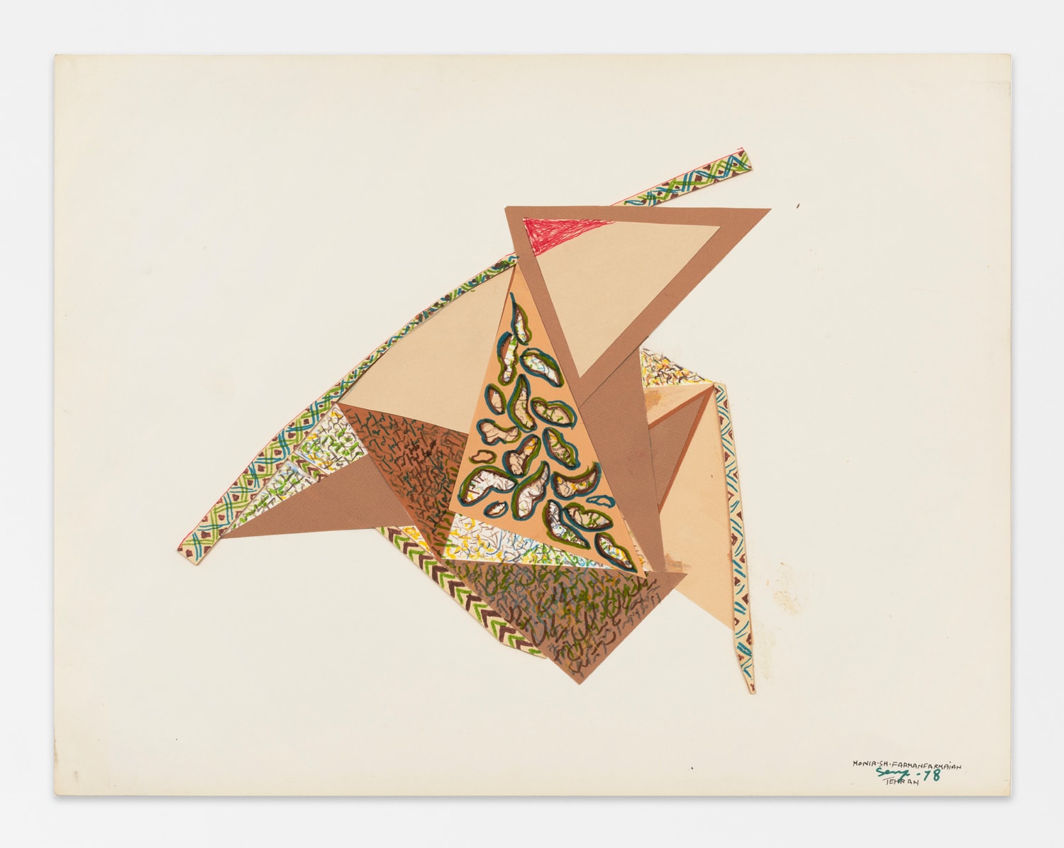 MONIR SHAHROUDY FARMANFARMAIAN, Chador 9, 1978