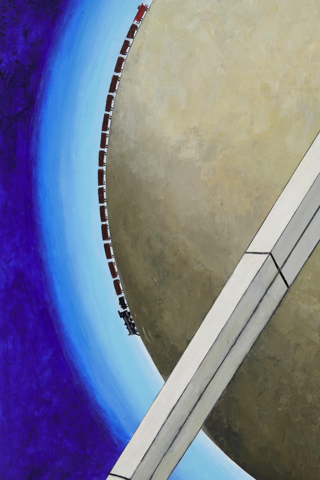 MERNET LARSEN, Astronaut: Sunrise (after El Lissitzky), 2020
