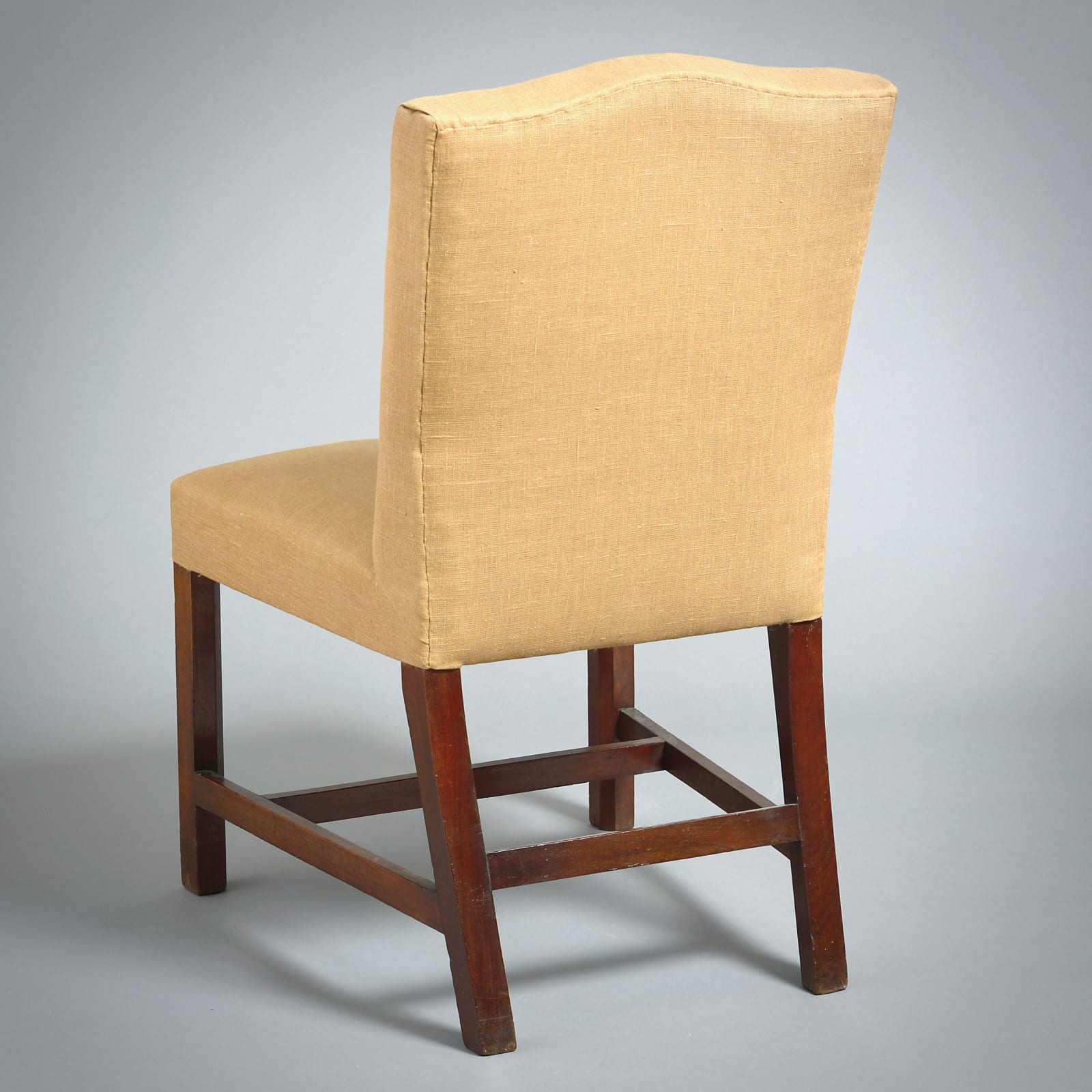 PAIR OF GEORGE III SCOTTISH MAHOGANY SIDE CHAIRS