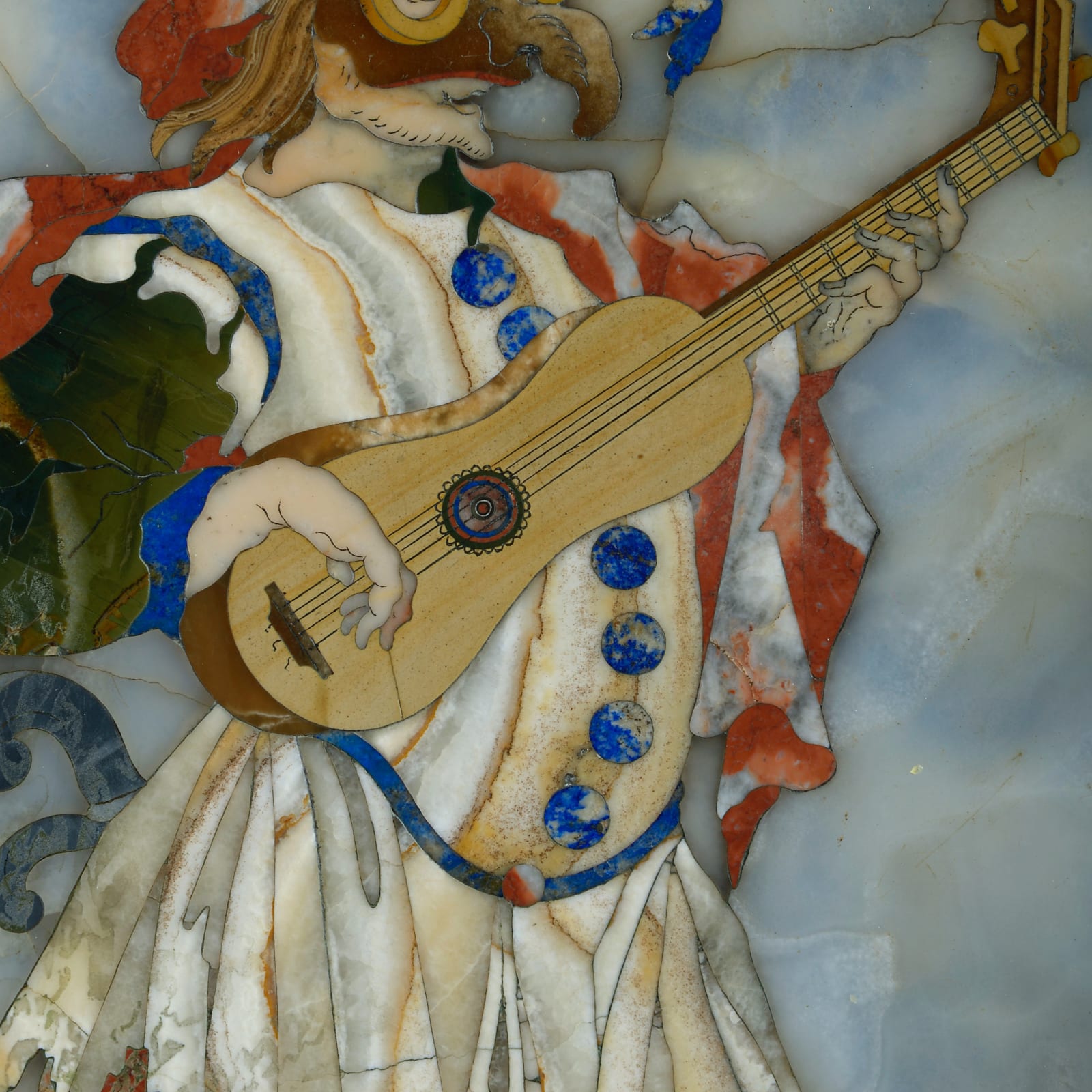 PAIR OF MEDICI WORKSHOP PIETRA DURA PANELS BY BACCIO CAPPELLI
