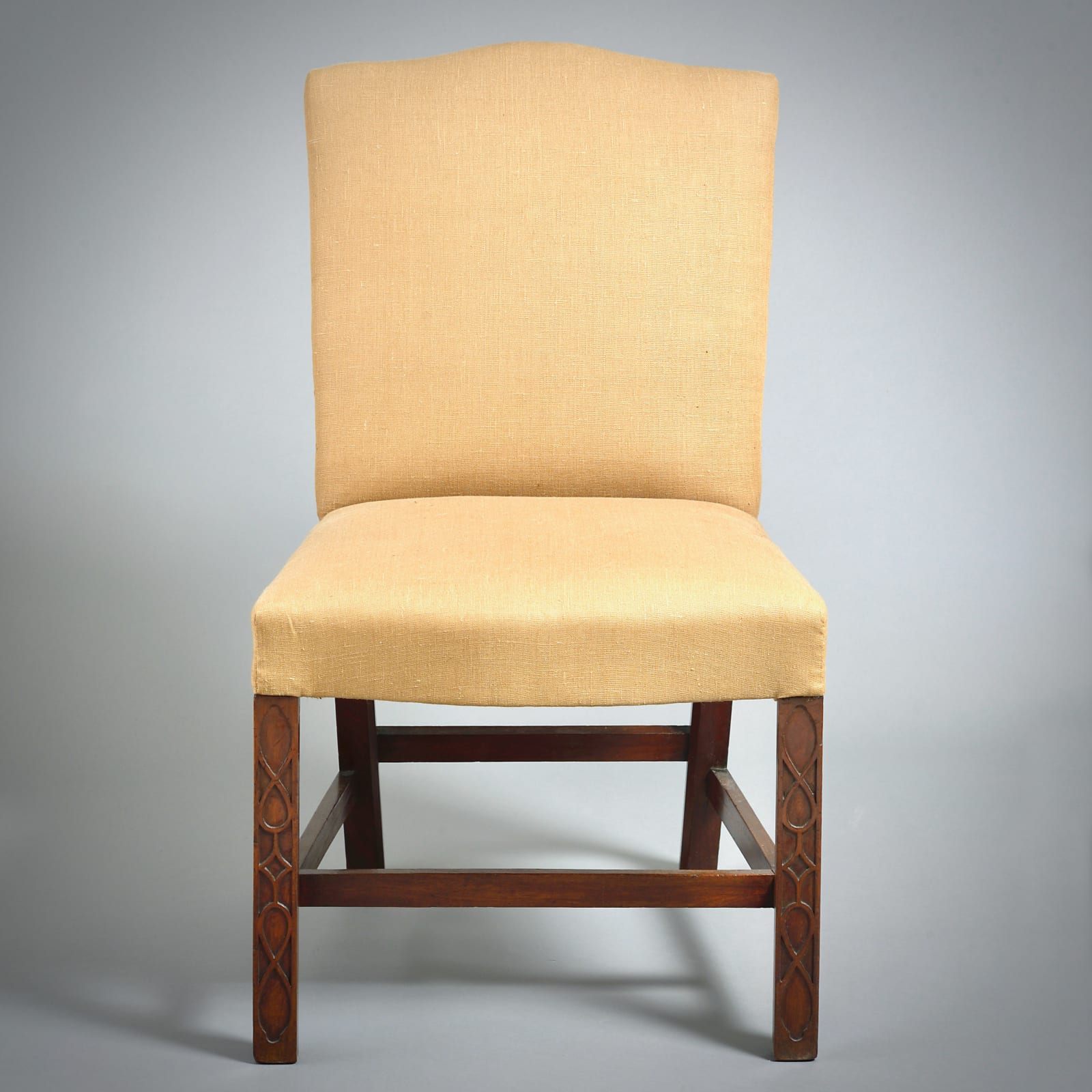 PAIR OF GEORGE III SCOTTISH MAHOGANY SIDE CHAIRS