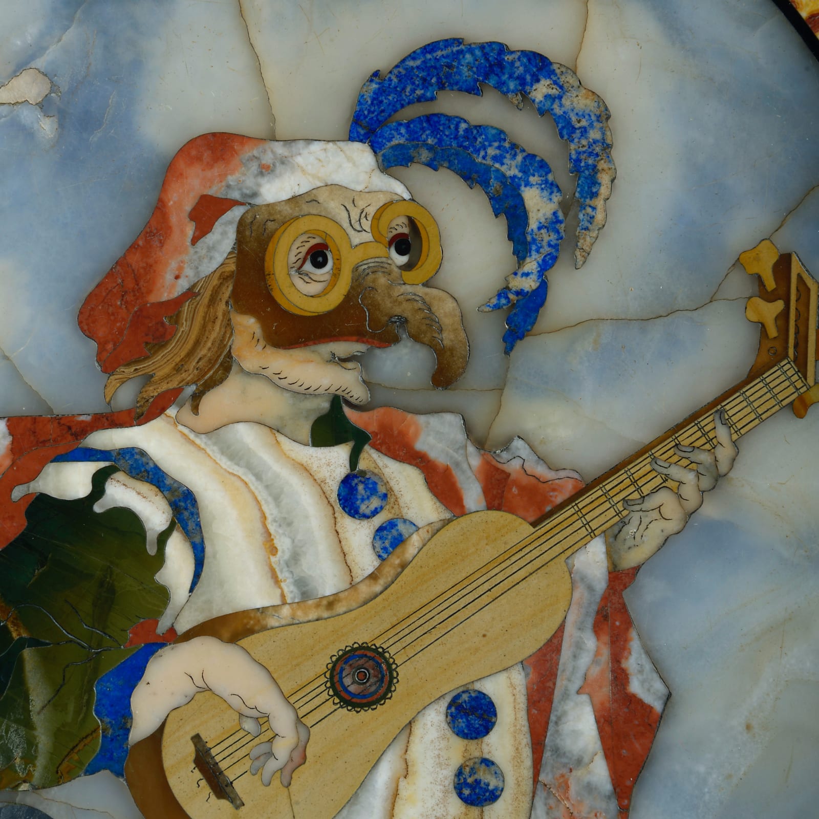 PAIR OF MEDICI WORKSHOP PIETRA DURA PANELS BY BACCIO CAPPELLI